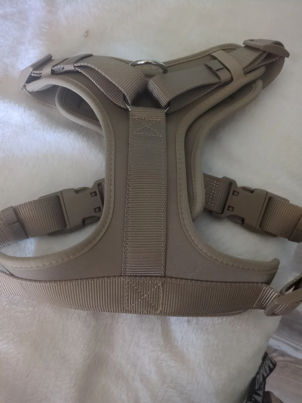 Top Dog Neutral Tan Padded Dog Harness - Picture 7 of 8